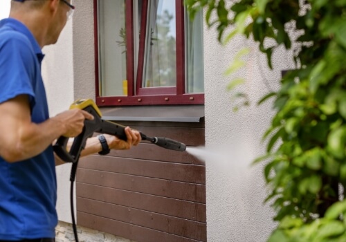 Gevelreiniging foto voor doorklik